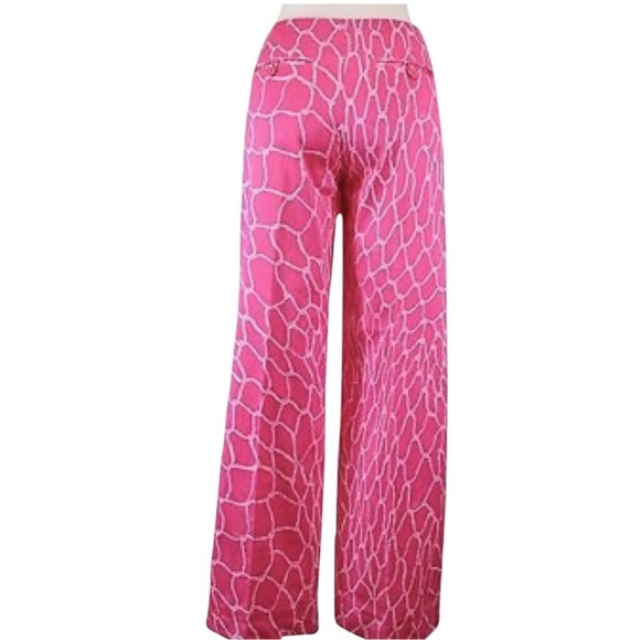 Lilly Pulitzer Pants - ✨SALE✨Lilly Pulitzer Hot Pink Wide Leg Rope Pants